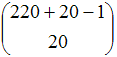 Number of possible states