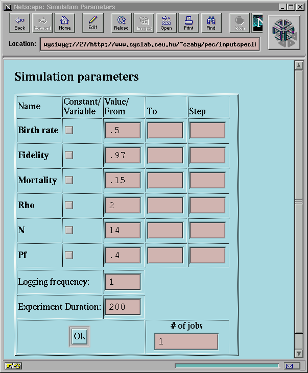 Parametrization: a case study