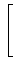 $\displaystyle \left[\vphantom{ (x-1)\exp\left(-\left(\frac{x-1}{w}\right)^2\right)- x\exp\left(-\left(\frac{x}{w}\right)^2\right)}\right.$