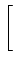 $\displaystyle \left[\vphantom{\frac{r_s-1}{10}s, \frac{r_s}{10}s}\right.$