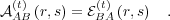 A(AtB)(r,s) = E(Bt)A (r,s) .
